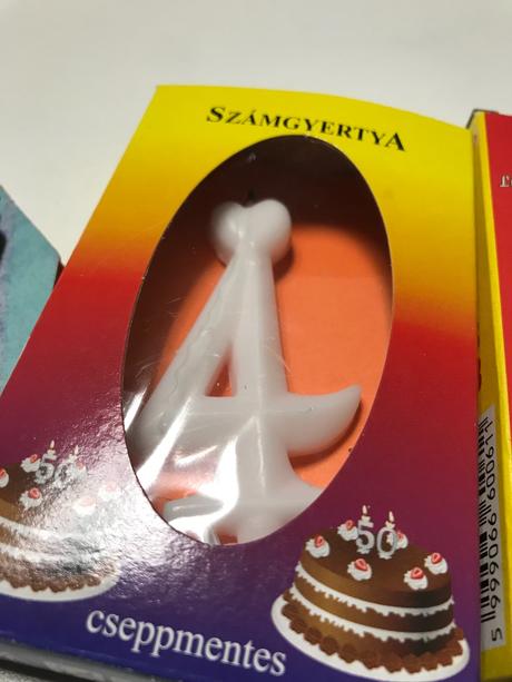 Sviečky 40 a reťaz 40 - na oslavu, 