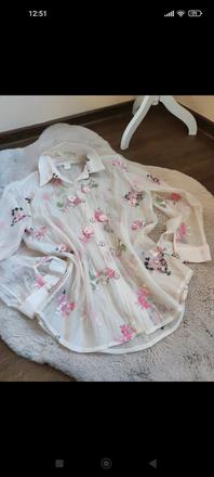 Dámska transparentná košeľa andrew j.,