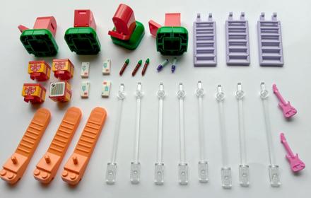 Lego originál diely, poštové schránky, doplnky,