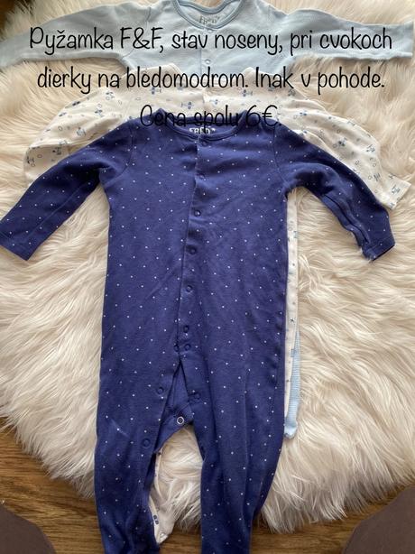 Pyžamka na donosenie, f&f,86