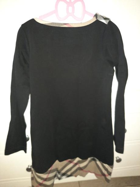 Šaty s dlhým rukávom burberry, burberry,128