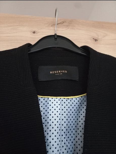 Čierne sako, reserved,xs