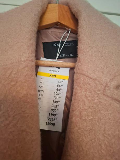 Kabat sinsay, sinsay,xs