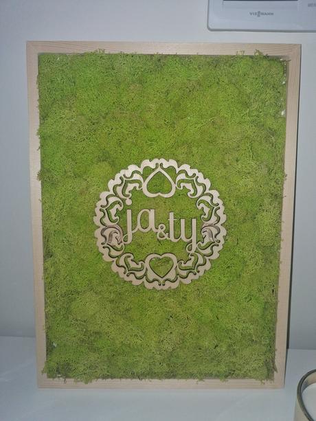 Machový ozbraz ty a ja, 