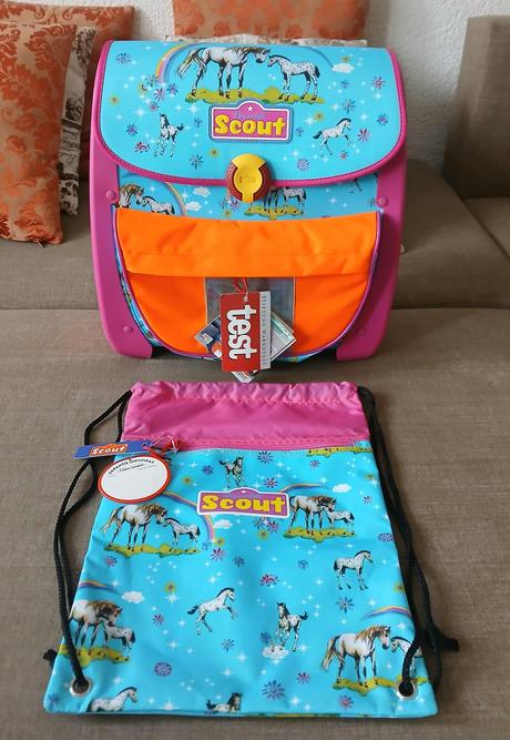 Kvalitná školská taška značky scout, 