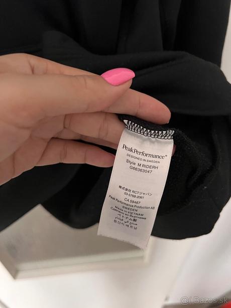 Pánska mikina peek performance, l