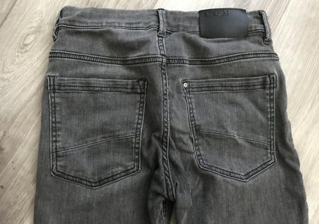 Rifle motorkarske šedé 152, h&m,152