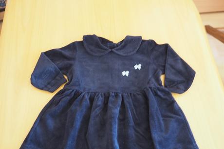 Dojčenské šaty s dlhým rukávom, 62