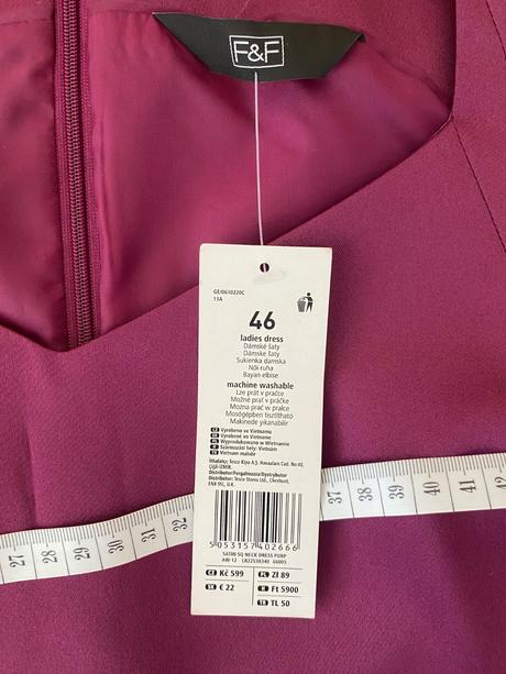 Púzdrové šaty, f&f,46