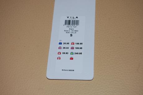 Cierny top zn. vila, vel. s, s