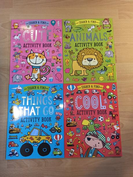 4x search & find animals / things that go,