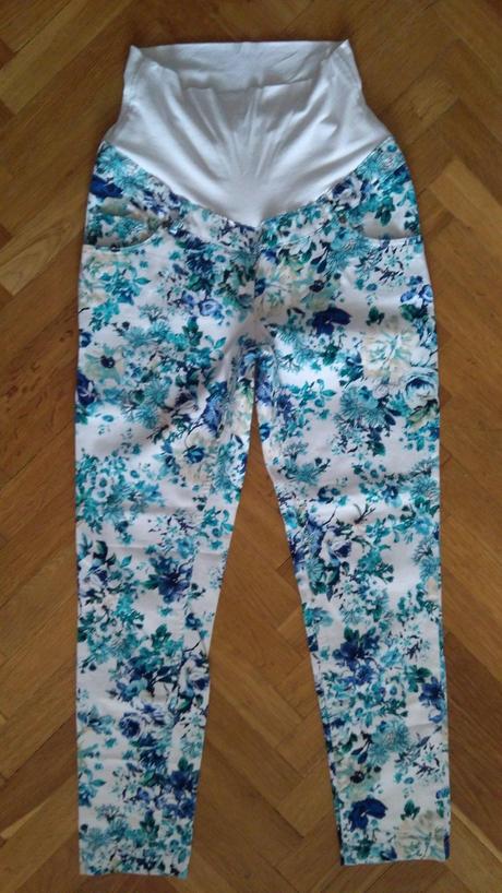 Kvalitné tehotenské nohavice happymum, xs