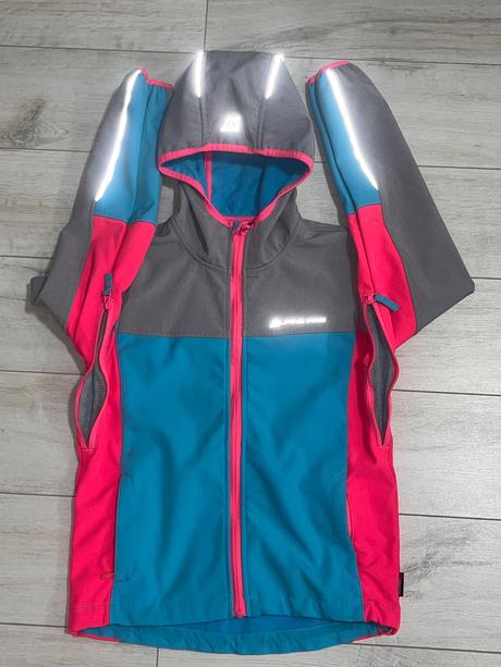 Softshelova membránová bunda, alpine pro,140