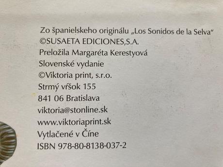 Reč zvieratiek v džungli, 
