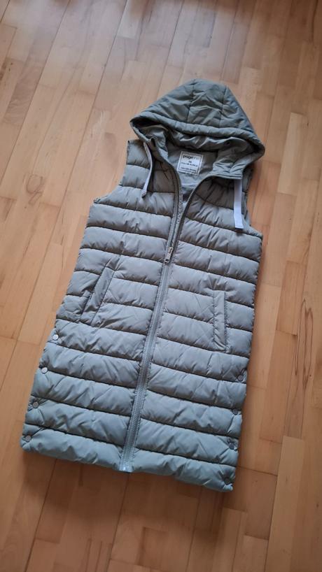 Dlha khaki vesta, takko,s