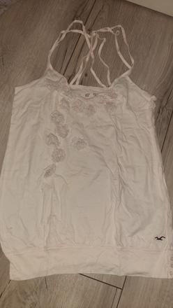 Luxusné tielko s kvietkami hollister, hollister,xs