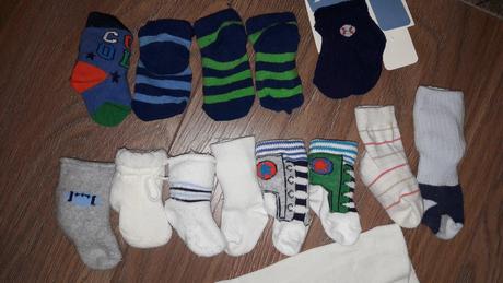 Ponozticky 13parov 0-6m, dopodopo,62