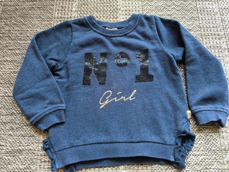 Trblietavá mikina s flitrami, pompdelux,104