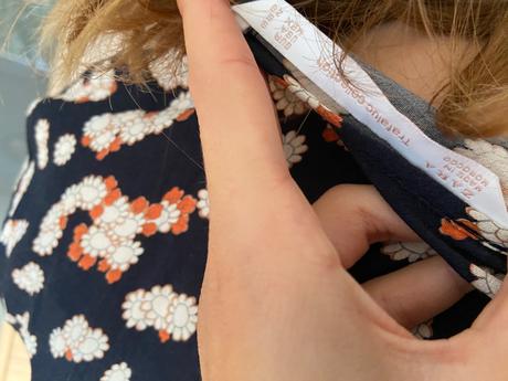 Zaujímavá blúzka, zara,s