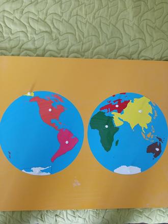 Mapa sveta montessori,