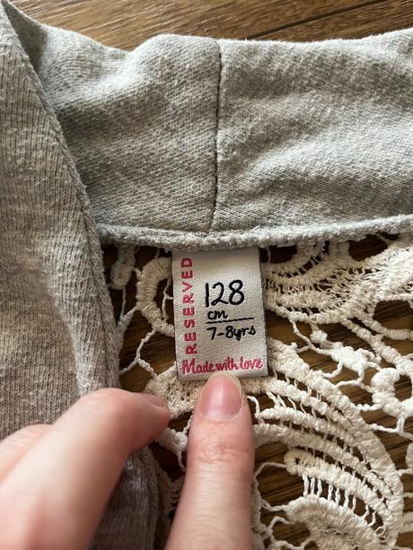 Dievčenské mikinove sako, reserved,128