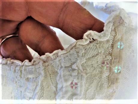 Bavlnené romantické tričko, marks & spencer,s