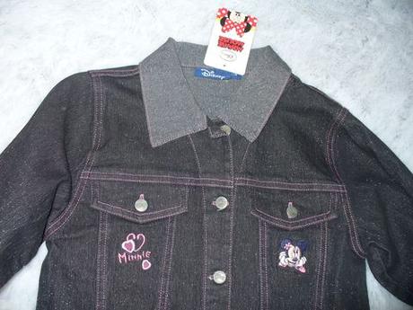 Riflová bunda 122/128, disney,122