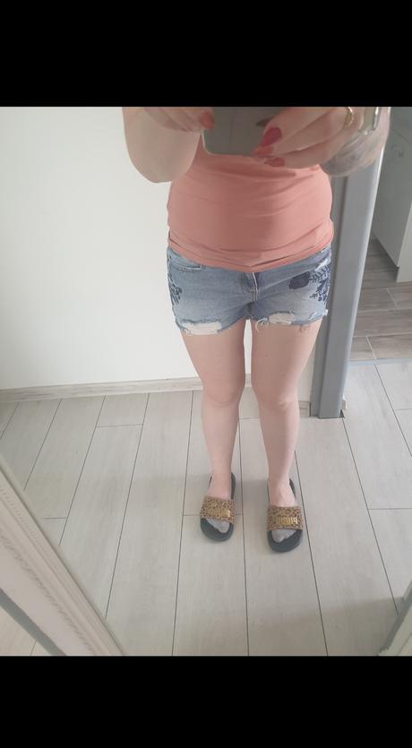 Riflové kraťasy modré, new yorker,xs