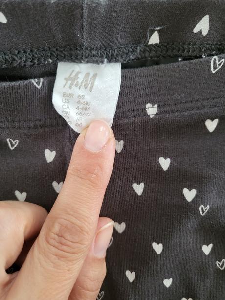 Legíny h&m, h&m,68