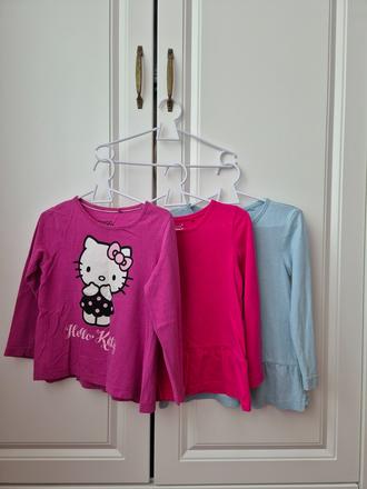 Set tričiek veľ. 98/104 pre dievčatko, lupilu,104