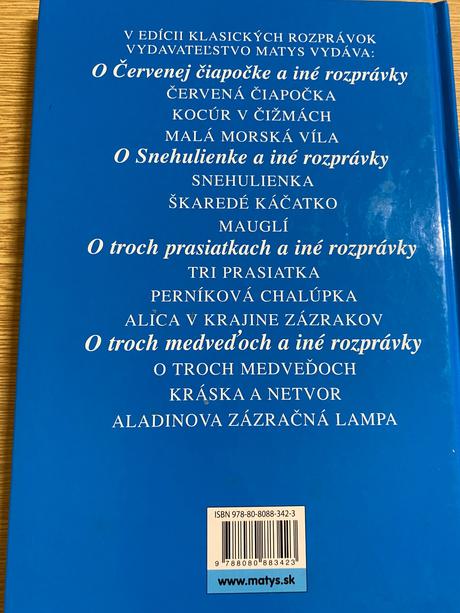 O snehulienke a iné rozprávky matys veľké písmená, 