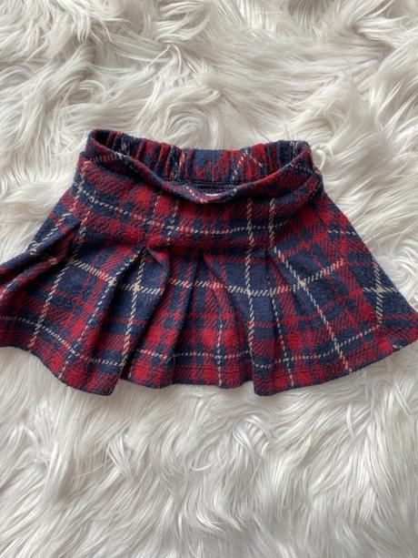 Károvana skladaná sukňa, f&f,62