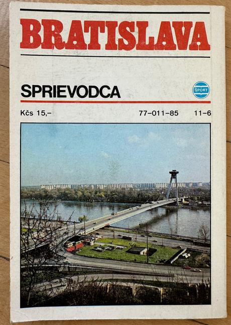 Kniha bratislava sprievodca za 0.5eur,