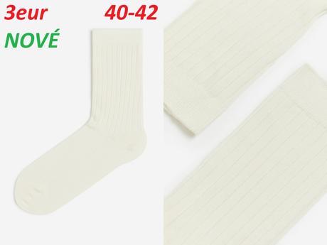 Ponožky, podkolienky, 42