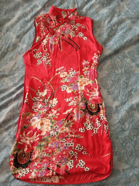 Hodvábna japonská tunika, xs, xs