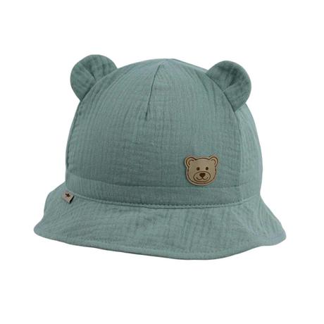 Detský mušelínový klobúk etka, rada, rada,48 / 50