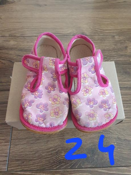 Barefoot papučky beda, v.24, beda,24