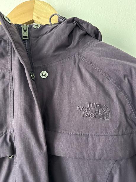 The north face fialová zimná bunda, m