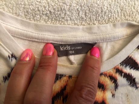 Tričko s tigrom, lindex,104