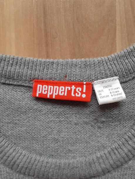 Pletený vianočný sveter 134/140, pepperts,134