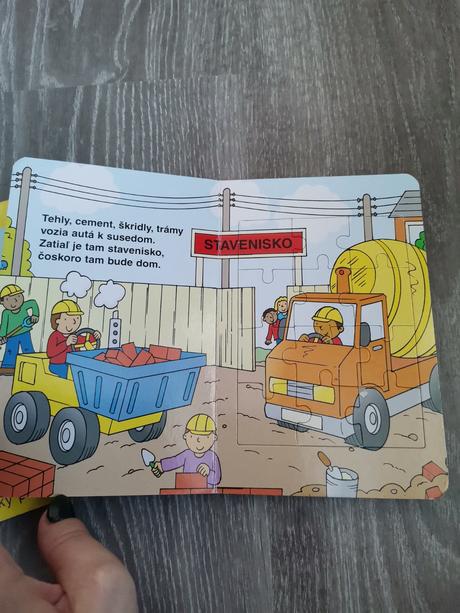 2x knižka s puzzle,