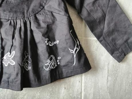 Dievčenské sako čierne ringring, v122, 6-7r, 122