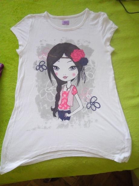 Tricko tunika s dievcatkom, f&f,158