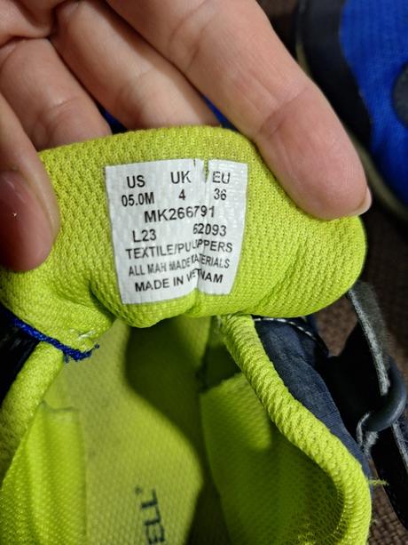 Merrel trail glove, merrell,36