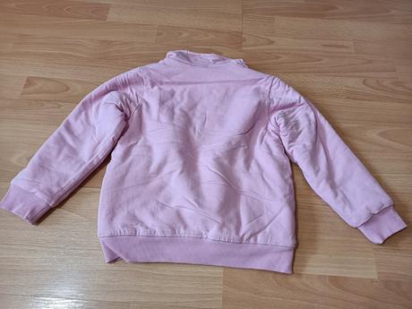 Dievčenská mikina na zips, lupilu,110