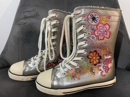 Zateplené vysoké sneakersy, 33