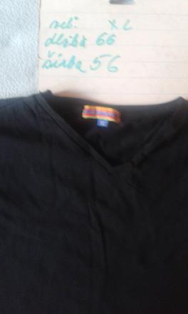 Tricko cierne , xl