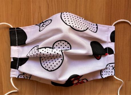 2 vrstvové bavlnené rúška s gumičkou, 