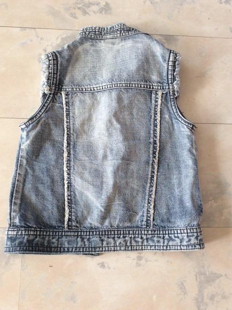 Trendová riflová vestička, next,110