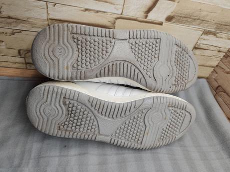 Prestige 42 - kožené biele topánky, 42